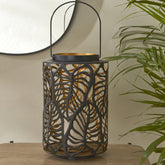 " Karaca Home Timber Kerzenständer 16 x 16 x 27 cm Schwarz "