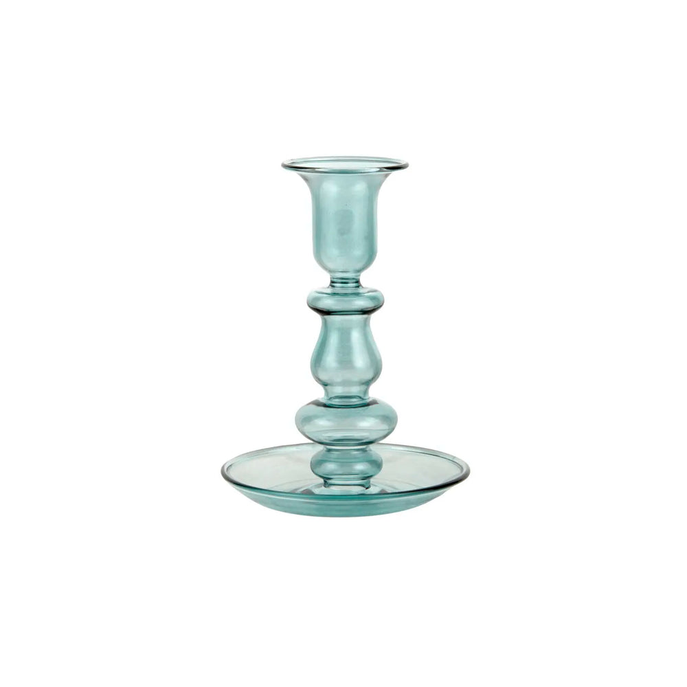 " Karaca Home Alyce Glas-Teelichthalter Grün 13x10 cm "