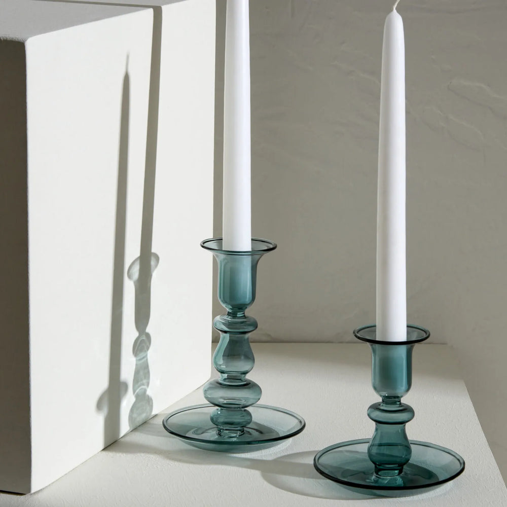 " Karaca Home Alyce Glas-Teelichthalter Grün 10x10 cm "