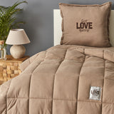 " Karaca Motto Beige Cotton Comfort 135X200 cm "