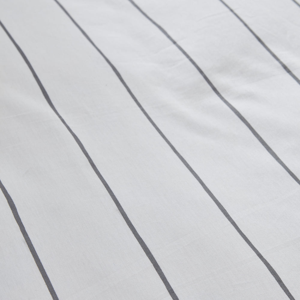 " Karaca Home Cordova Doppelbettbezug Set, 100% Baumwolle, Anthrazit "