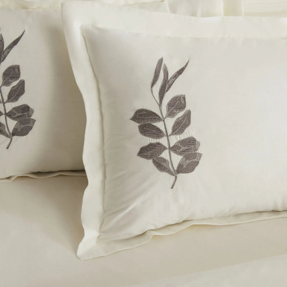 " Karaca Home Gardenia 8-teiliges Hochzeitsset Anthrazit "