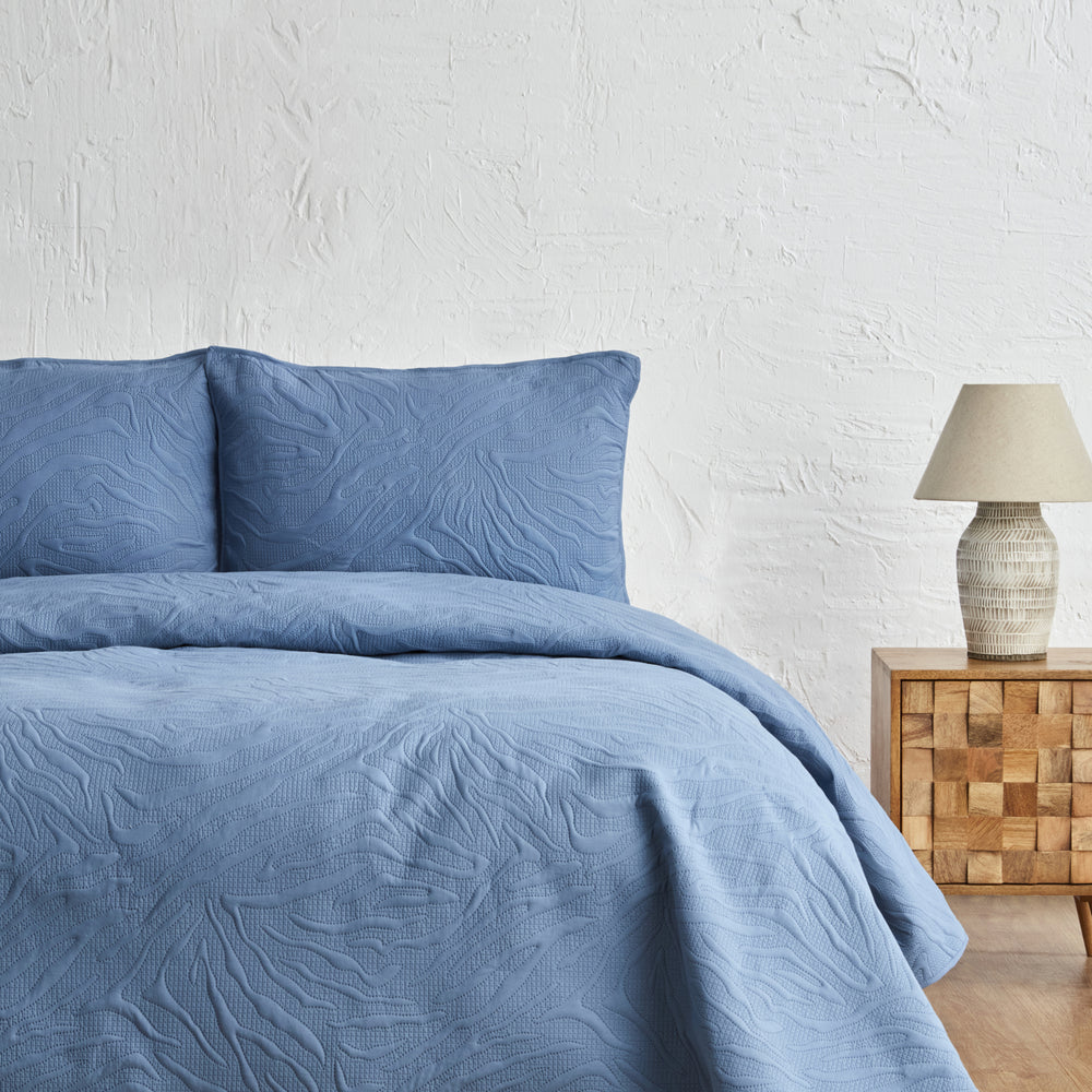 " Karaca Home Sonnia Doppelbettdecke Set Indigo "