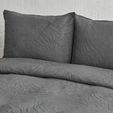 " Karaca Home Sonnia Doppelbettdecke Set Anthrazit "