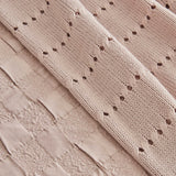 " Karaca Home White Collection Braut Carina 80 Fäden 100% Baumwolle 8-teiliges Hochzeitsset Puder "