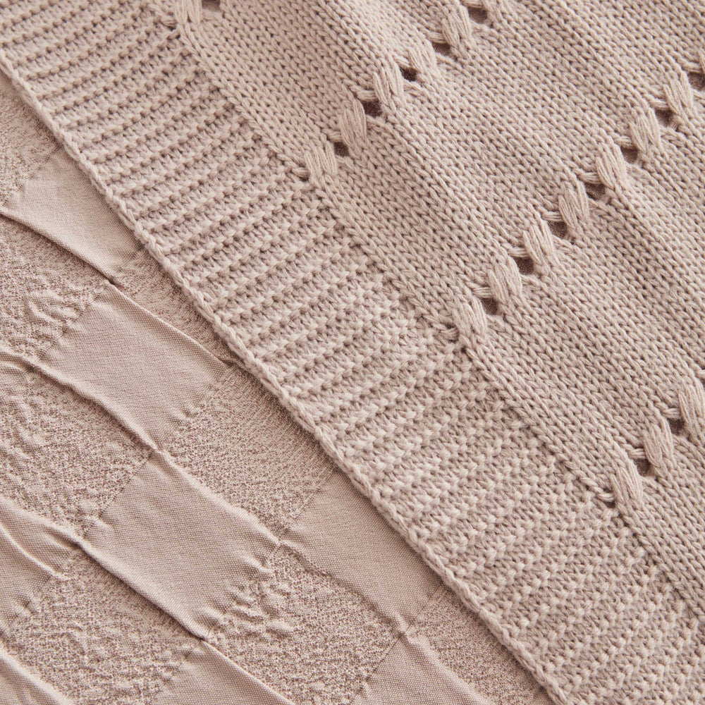 " Karaca Home White Collection Braut Carina 80 Fäden 100% Baumwolle 8-teiliges Hochzeitsset Puder "