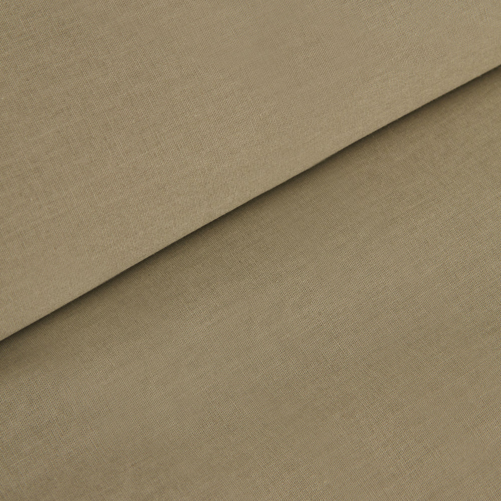 " Karaca Home Pure Ruffle 100% Baumwolle Doppel Bettbezug Sage "