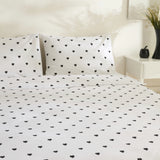 " Sarah Anderson Amour Doppelbett Bettwäsche Set Schwarz "