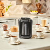 Karaca Hatır Neo Türkische Kaffeemaschine mit Milchzubereitung – Space Grey