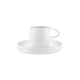 " Karaca Streamline Sunset 6-teiliges Kaffeetassen-Set für 6 Personen, 100 ml "