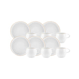 " Karaca Streamline Sunset 6-teiliges Kaffeetassen-Set für 6 Personen, 100 ml "