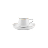 " Karaca Hole Porzellan Kaffeetasse Set für 6 Personen 90ml "