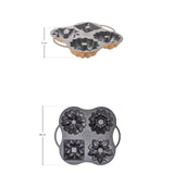 " Karaca Cake Pro 4-teilige Goldguss-Kuchenform "