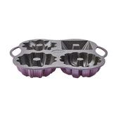 " Karaca Cake pro aluminium guss dekorative kuchen form, 4 stück, 28cmx35cm, rosa "