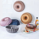 " Karaca Cake Pro Bundform Aluminiumguss Rosa Kuchenform "