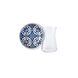 " Karaca Blau 12-teiliges Teeset 170 ml "