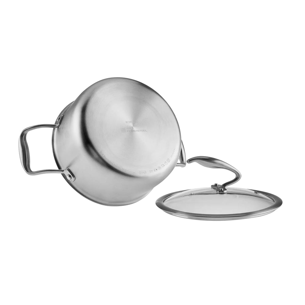 " Karaca 5Ply PowerSteel 316+ Kochtopf Set, 7 Teilig "