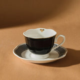 " Karaca Piraye Kaffeetassen-Set für 6 Personen, 80 ml "