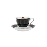 " Karaca Piraye Kaffeetassen-Set für 6 Personen, 80 ml "