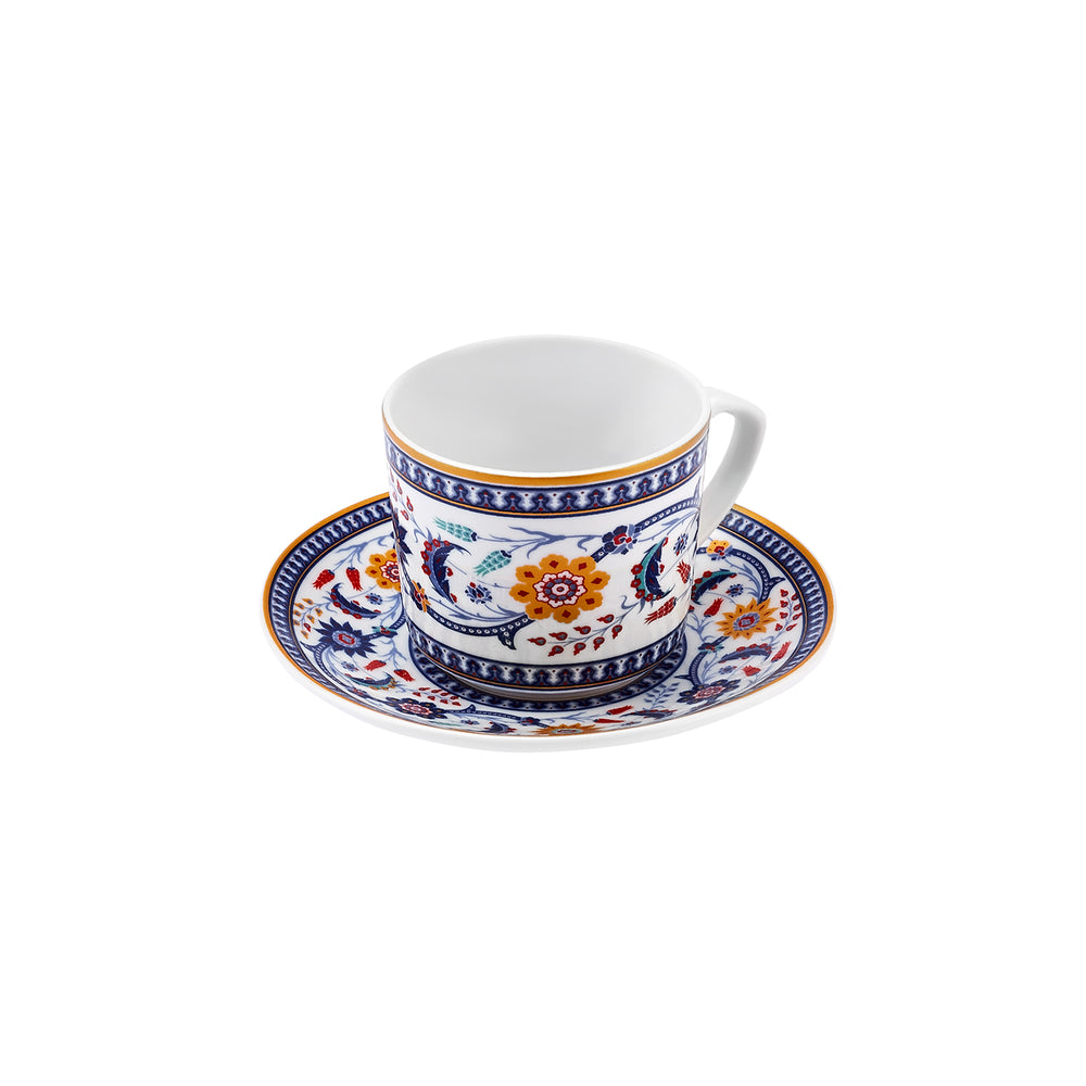 " Karaca Linden-Kaffeetassen-Set, 2 Personen, 80 ml "