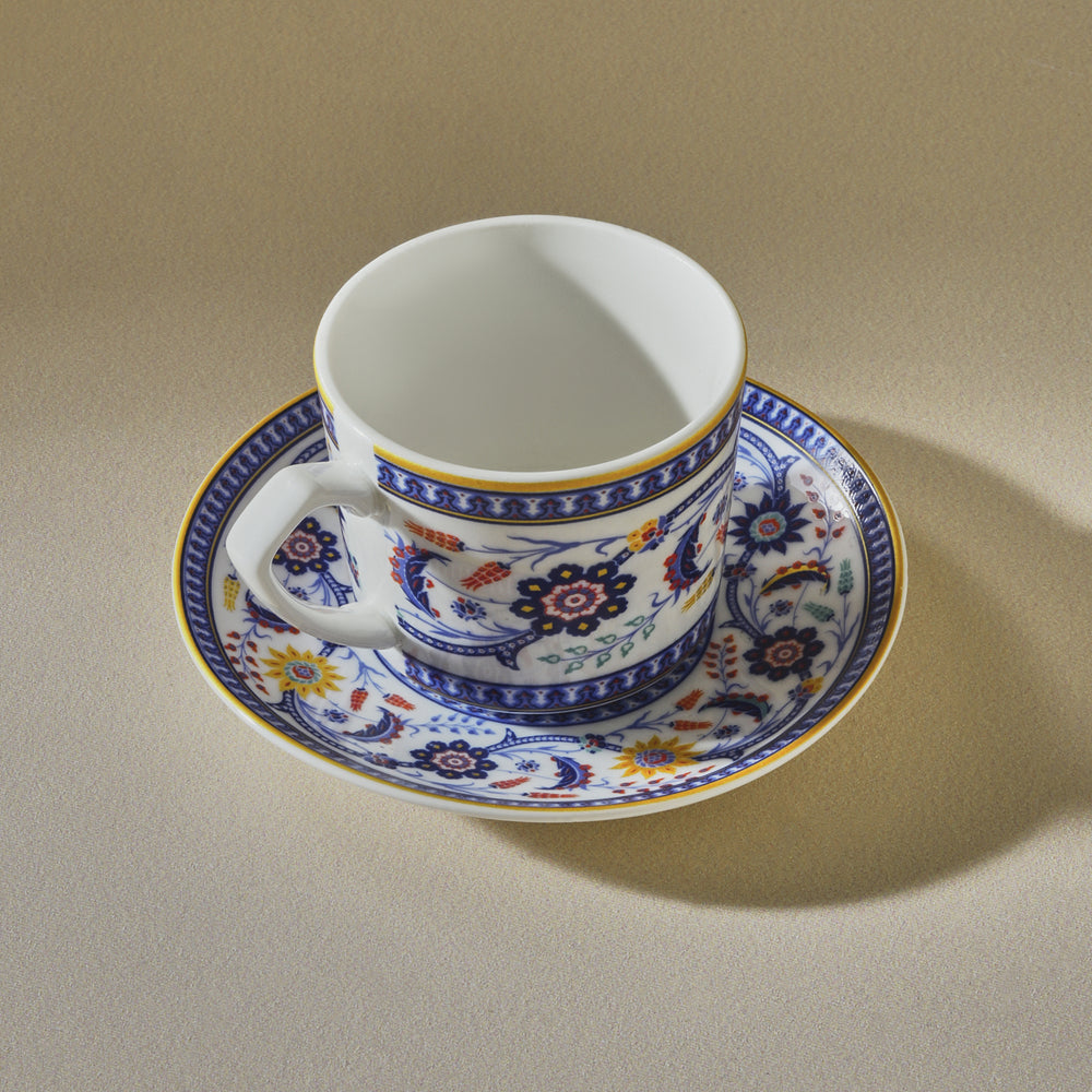 " Karaca Linden-Kaffeetassen-Set, 2 Personen, 80 ml "