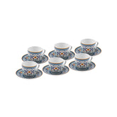 " Karaca Beylerbeyi 6 Personen Kaffeetassen Set, 80 ml "
