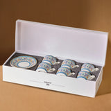" Karaca Beylerbeyi 6 Personen Kaffeetassen Set, 80 ml "