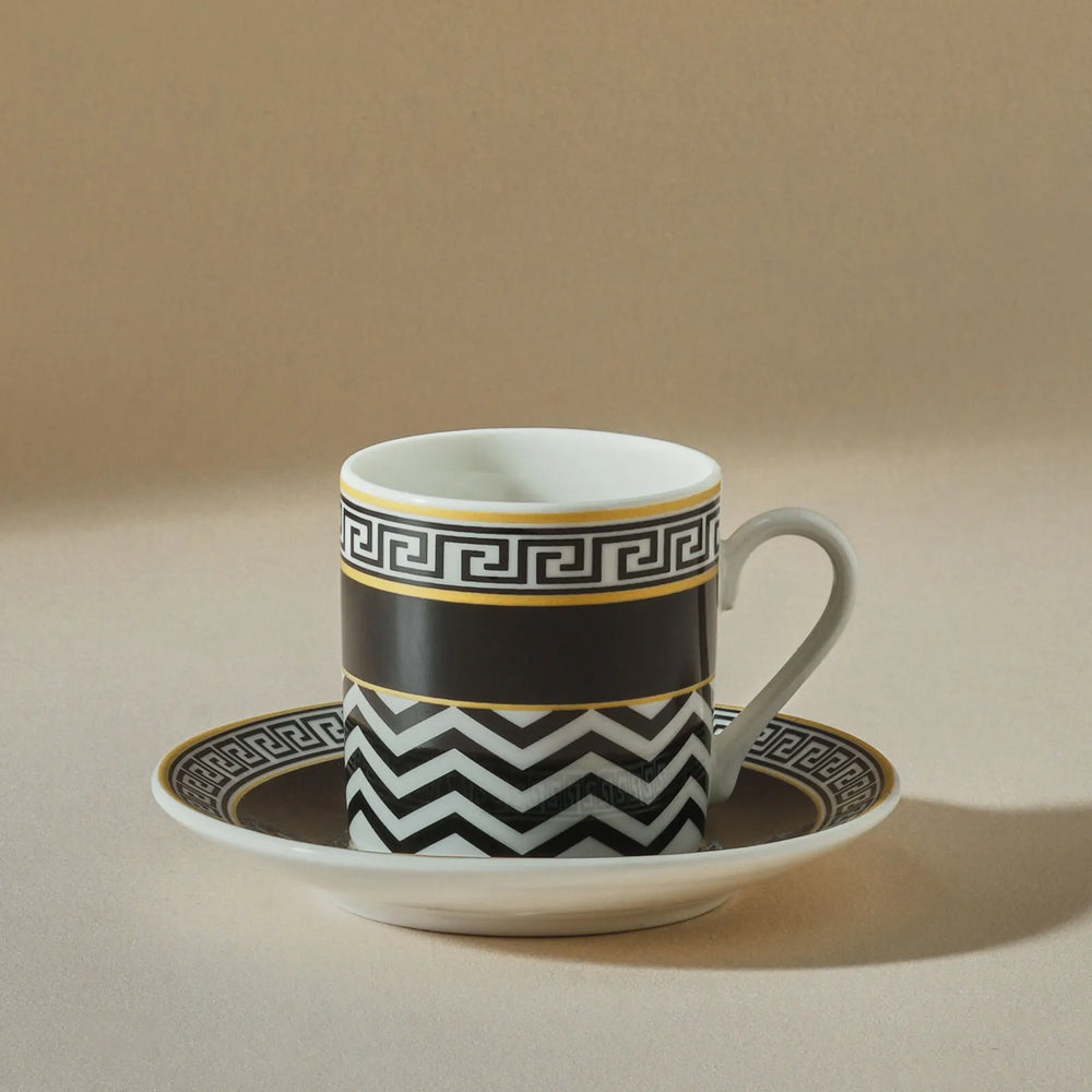 " Karaca Helenistik für 6 Personen Kaffeetasse, 80 ml "