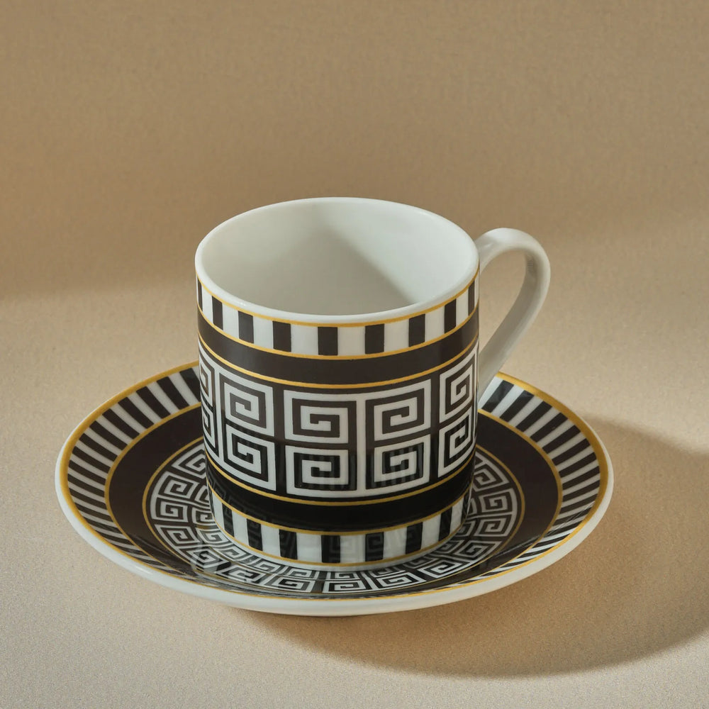 " Karaca Helenistik für 6 Personen Kaffeetasse, 80 ml "