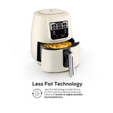 " Karaca Air Cook XL 2 in 1 Heißluftfritteuse Starlight, 4L, 1550W "