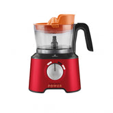 " Karaca Mastermaid Power Max 11 in 1 Küchenroboter Imperial Rot 2500 W "