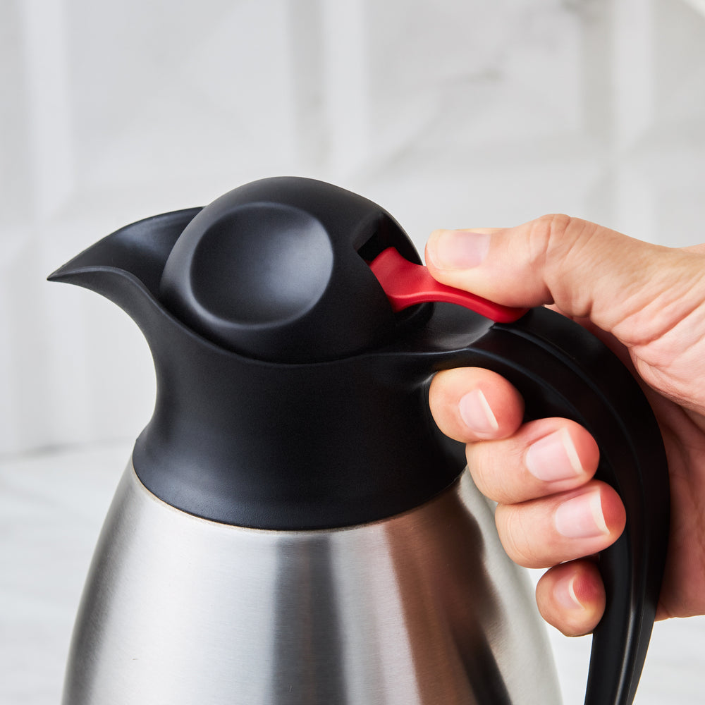 " Karaca Clark Teekanne-Thermoskanne, 1,5 L, Inox "