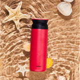 " Karaca Rainbow Edelstahl Auslaufsicherer Thermosflasche 500 ml Rot "