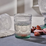 " Karaca Sunflower Wasserglas, Grün "