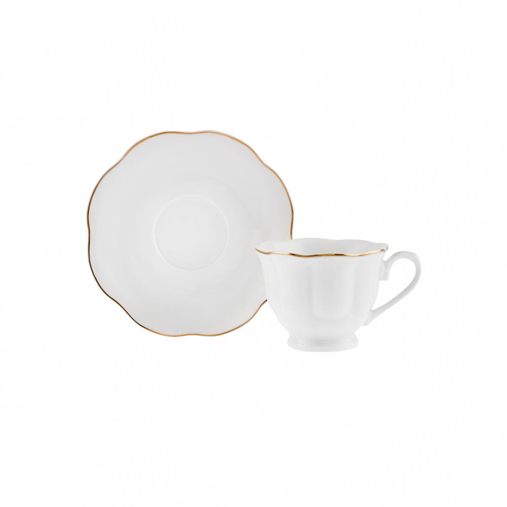" Karaca Bell Kaffeetassen-Set, 6 Personen, 90 ml "