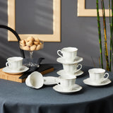 " Karaca Bell Kaffeetassen-Set, 6 Personen, 90 ml "