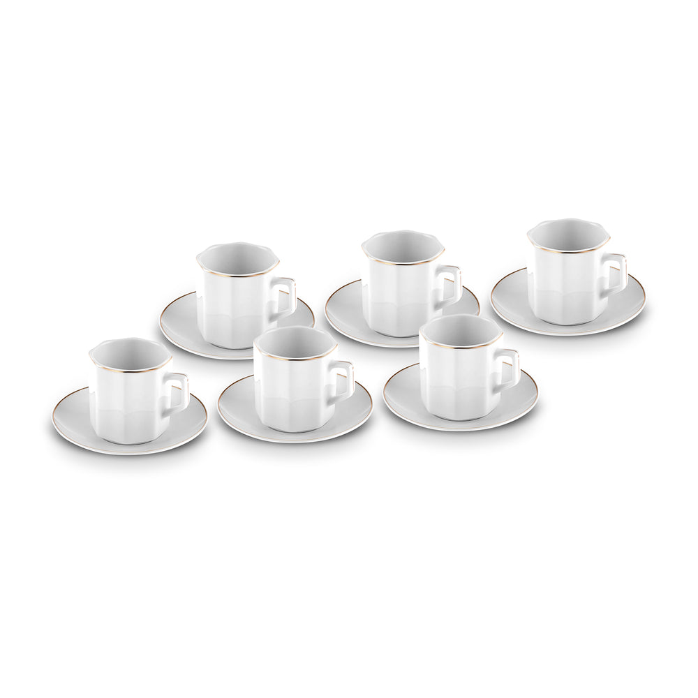 " Karaca Vezir 6 Personen Kaffeetassen-Set 80 ml "