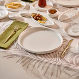 Karaca Bone China Olla 28-teiliges Servierset für 6 Personen Weiss