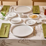 Karaca Bone China Olla 28-teiliges Servierset für 6 Personen Weiss