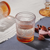 " Karaca Sunflower Wasserglas, Orange "