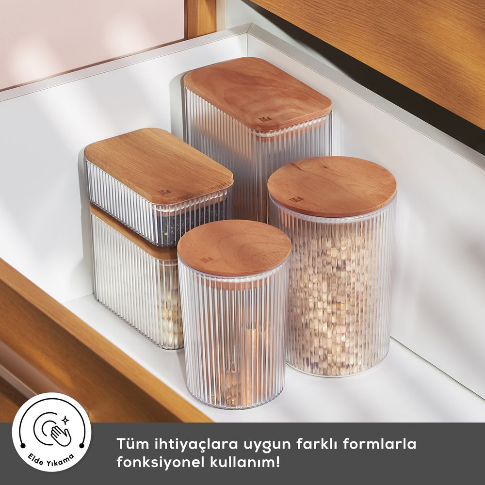 " Karaca Massimo Transparenter Vorratsbehälter 500 ml "