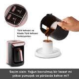 " Karaca Hatır Kaffeemaschine mit Röstfunktion Rosenbeere "