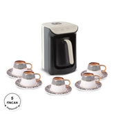 " Hatır Köz Turkish Coffee Machine mit Röstfunktion Creme "
