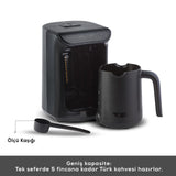 " Karaca Hatır Kaffeemaschine mit Röstfunktion Shiny Black, 535 W "