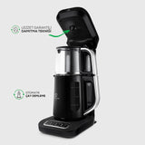 " Karaca Caysever Robotea Pro 4 in 1 sprechender automatischer Teekocher Wasserkocher und Filterkaffeemaschine 2500W Chrome "