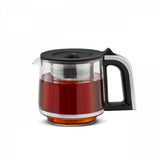 " Karaca Caysever Robotea Pro 4 in 1 sprechender automatischer Teekocher Wasserkocher und Filterkaffeemaschine 2500W Chrome "