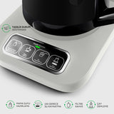 " Karaca Caysever Robotea Pro 4 in 1 sprechender automatischer Teekocher Wasserkocher und Filterkaffeemaschine, Starlight, 2500W "