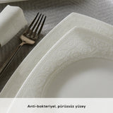 " Karaca Fine Pearl Roma 58-Teiliges 12-Personen Geschirrset "