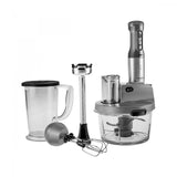 " Karaca Mastermaid Küchenroboter aus Stahlglas, Langer Mixer 8 ın 1, 2500 W, Galaxy Grey "