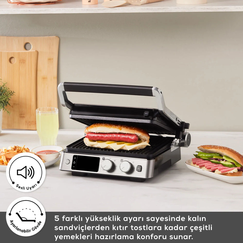 " Karaca Compact Stahl Sear und Grill Inox 2008 Grillen und Toaster "
